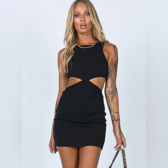 Princess Polly Cutout dress in white - Picture 1 of 4